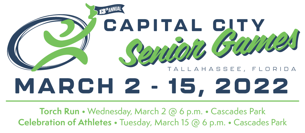 Capital City Senior Games. March 2-15, 2022