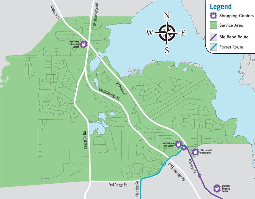 FLEX Route Map