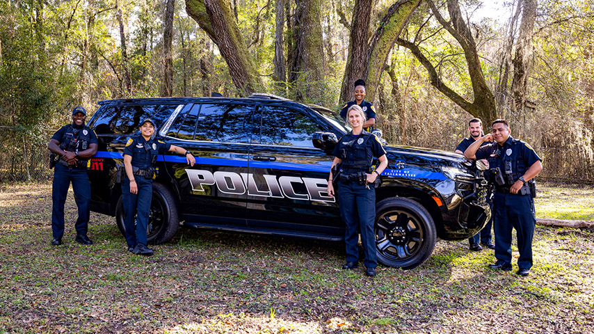 A group of TPD officers